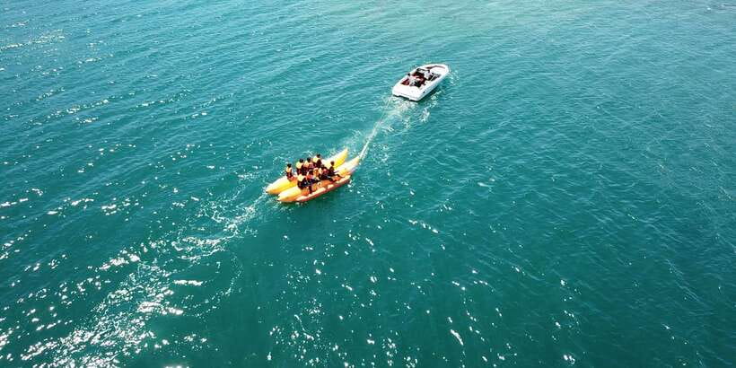 Coron: Watersports Experience - Banana boat: the easiest place to start