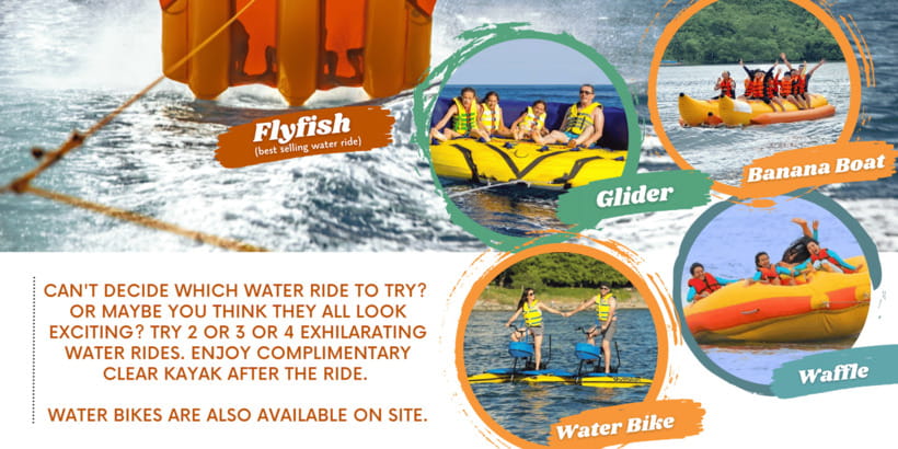 Coron: Watersports Experience - Glider rides and the free kayak option