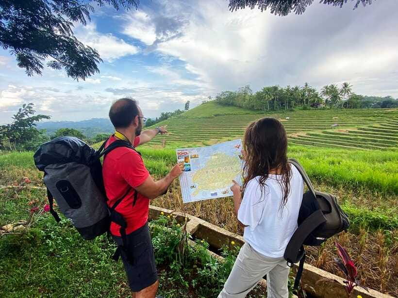East Bohol Private Tour: Anda, Waterfalls & Lamanok Island - Lamanok Island, caves and old rock paintings