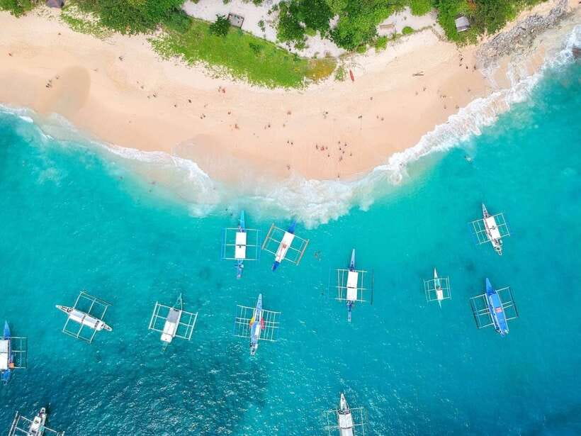 El Nido: Island Hopping Tour B Cudognong Cave & More - Snake Island and the sandbar shaped by tides