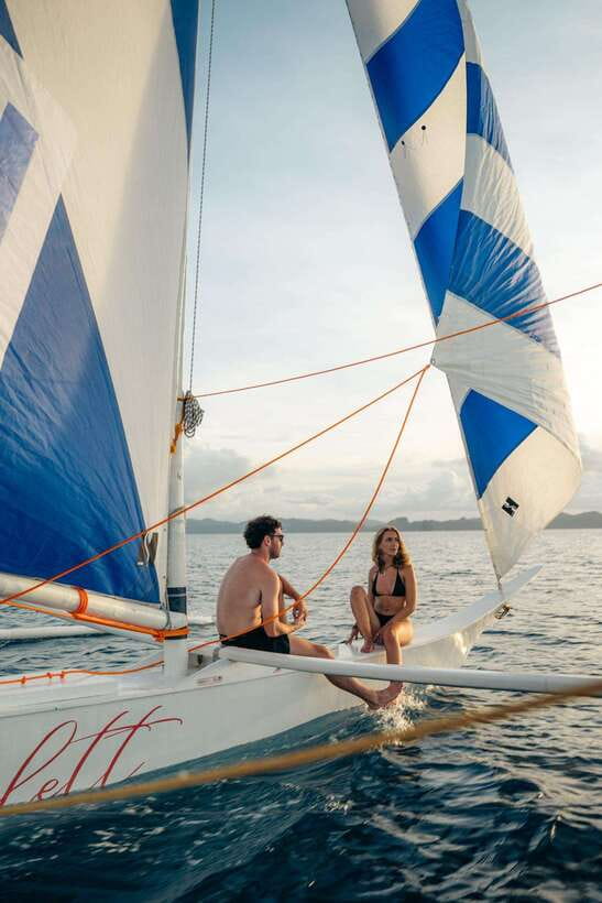 El Nido Islands: Private Paraw Day Sailing with Lunch - Ipil Beach, your first water stop
