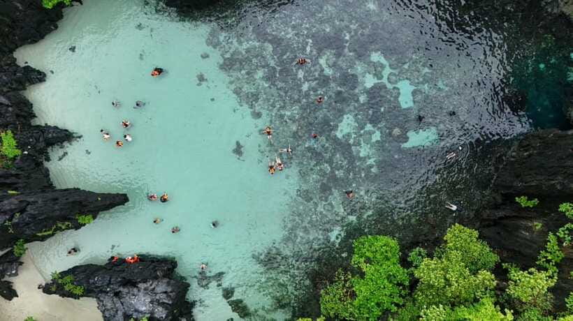 El Nido:Private Tour D with Highlights Small & Cadlao Lagoon - Bukal Island closes the day with swimming