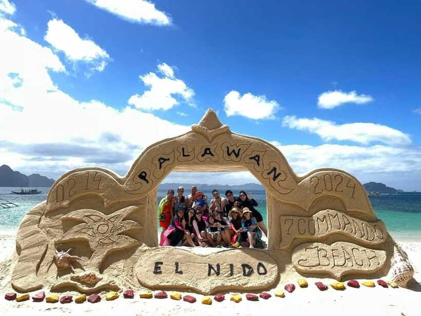 EL NIDO: Sharing/Joiner Island Hopping Tour A w/BUFFET LUNCH - Payong-Payong Beach for a quieter finish