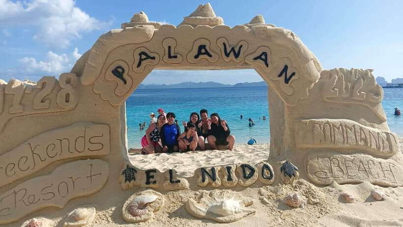 El Nido Tour A - Seven Commando Beach for a softer finish