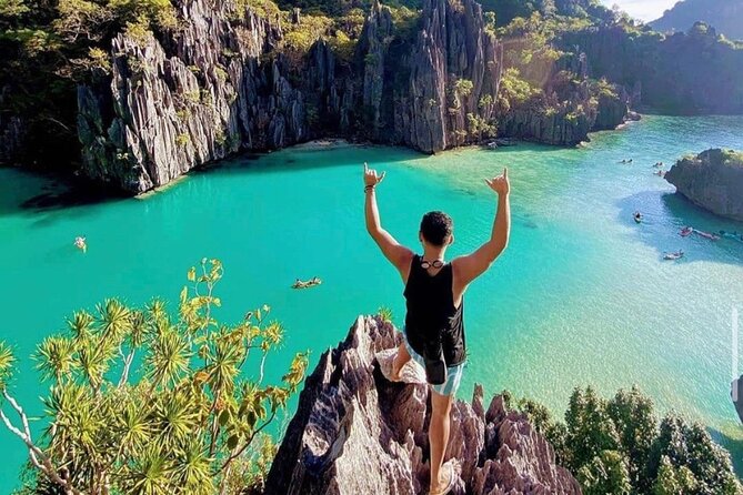 El Nido Tour D - Lagoons & Beaches Premium tour(Private / Shared) - Cadlao Lagoon starts with color and space