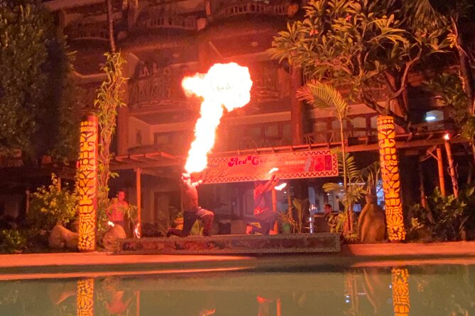 Fire Dancing Show At Red Coconut Beach Hotel - What happens during the 9:00 pm performance