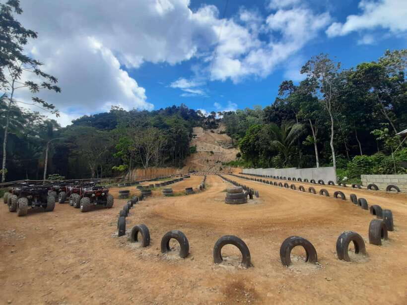 From Boracay: Mainland Off-Road ATV and Zipline Experience - The zipline and the question of scale