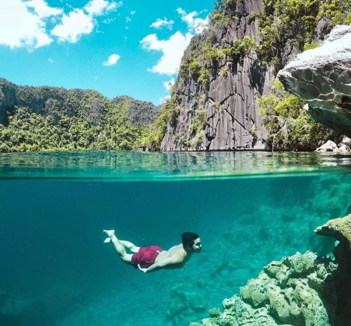 From Coron: Twin Lagoon and Skeleton Wreck Cruise with Lunch - Twin Lagoon, the day’s big water moment