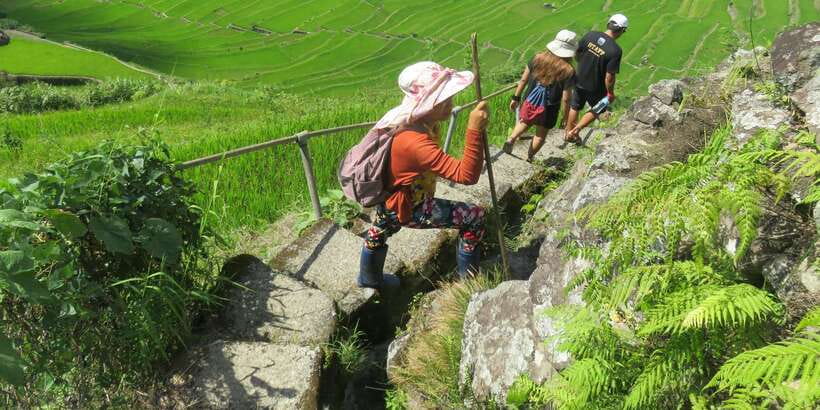 From Manila: 4-Day Sagada and Banaue Rice Terraces Tour - Tappiya Falls after the terrace walk