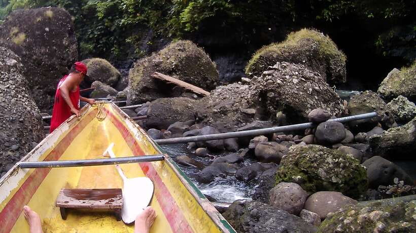 From Manila: Majestic Pagsanjan Falls Adventure - Reaching the 300-Foot Waterfall