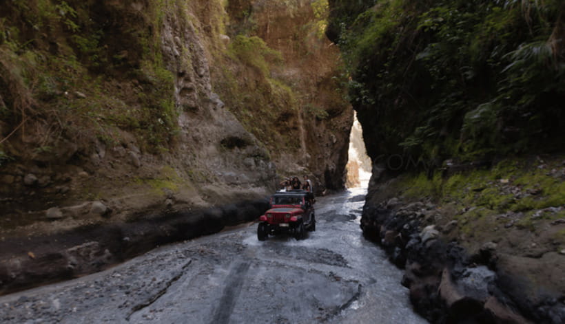 From Manila: Puning Hot Spring Day Trip - The ride from Metro Manila to the lahar fields