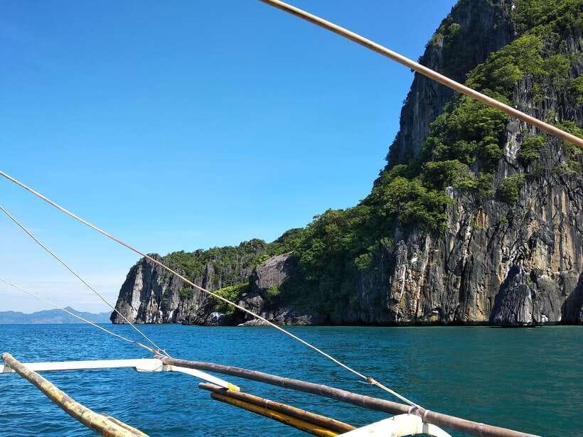 From Puerto Princesa: Day Trip to El Nido and Island Hopping - Shimizu Island for clear water and snorkeling
