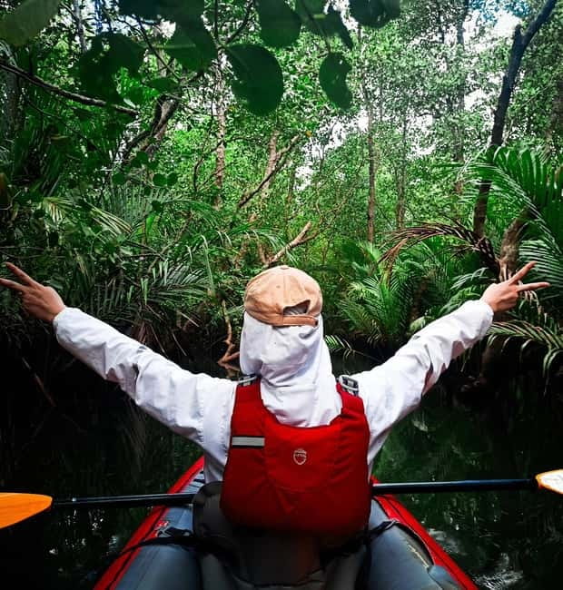 From Tagbilaran City/Panglao Island: Bohol Mangrove Kayaking - The meal and facilities after kayaking