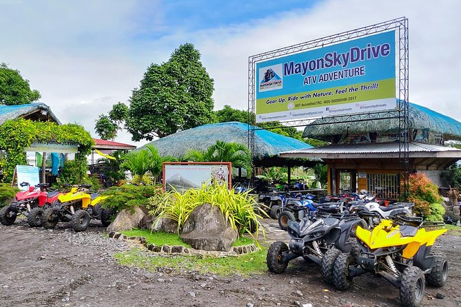 Green Lava Trail - Mayon ATV Adventure - Getting ready with the safety briefing and practice ride