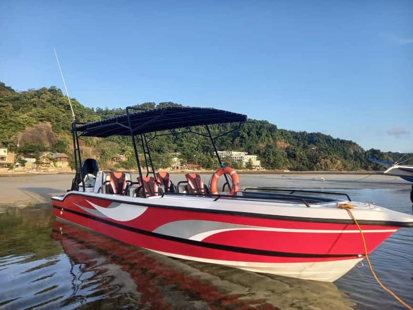 Half-Day Seasation Premium Speedboat Group Island Hopping - The morning route: Big Lagoon, Pasandigan, Hidden Beach, and Seven Commandos