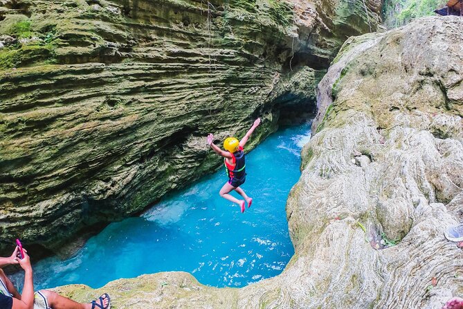 Kawasan Falls Canyoneering w/ Lunch & Transfers from Cebu City - Who will enjoy this most?