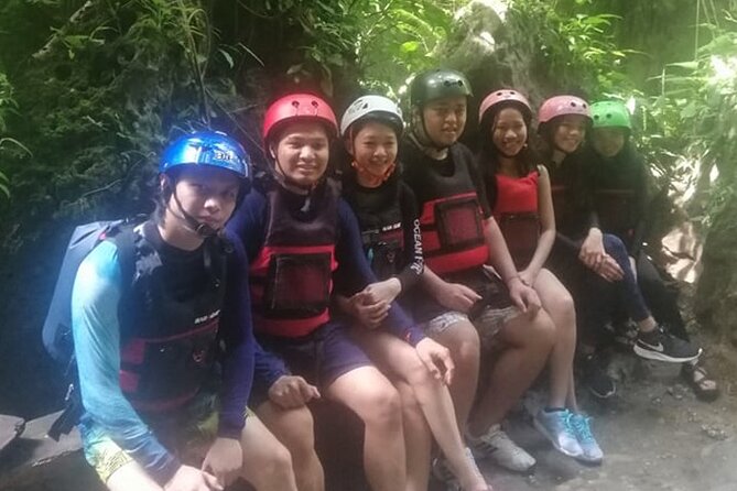 Kawasan Falls Canyoneering w/ Lunch & Transfers from Cebu City - Getting ready in Badian