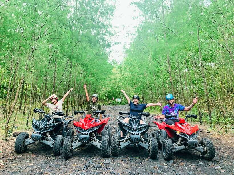 Legazpi: Mayon Volcano ATV Tour - Choosing between green trails and black lava