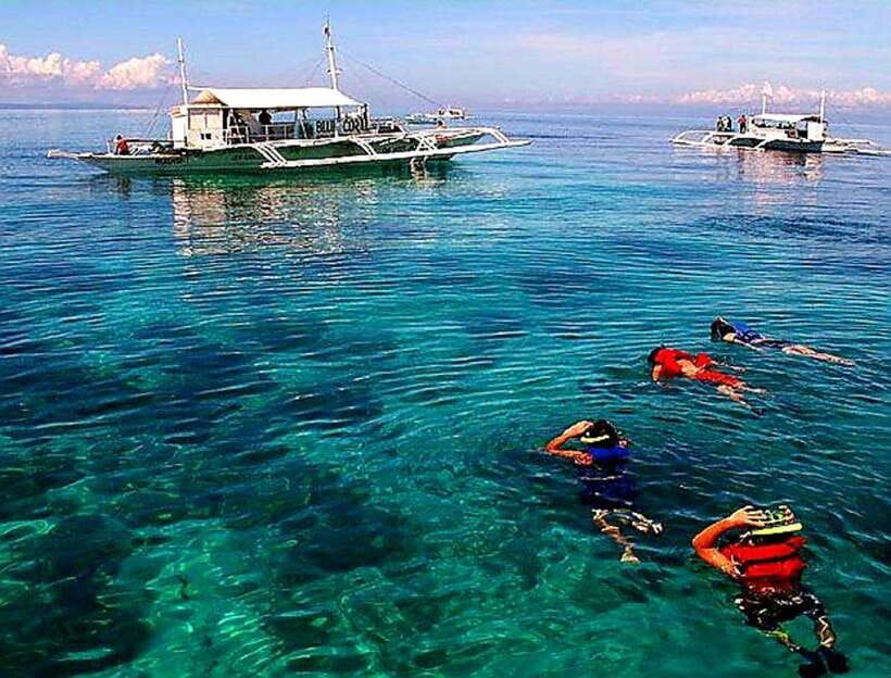 Mactan Island Hopping Gilutungan, Caohagan, Nalusuan + Lunch - Caohagan offers a quieter hour and a local view
