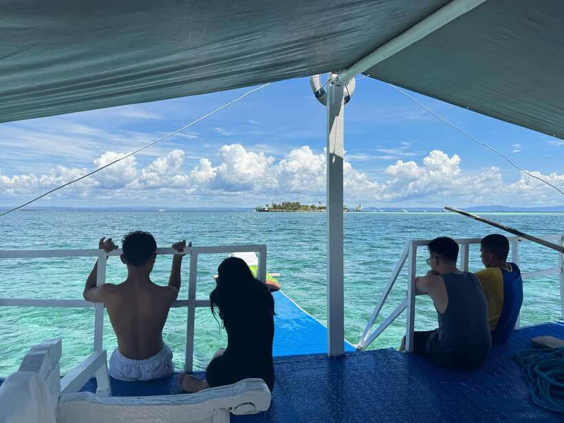 Mactan Island Hopping Gilutungan, Caohagan, Nalusuan + Lunch - The boat ride is part of the experience, not dead time
