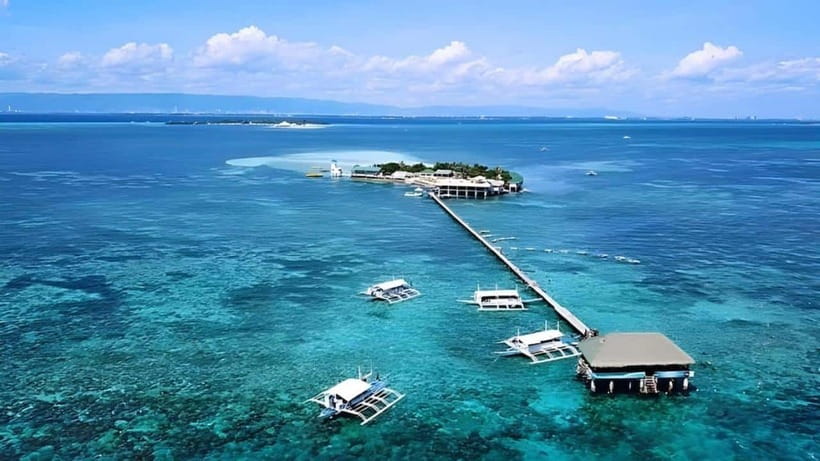 Mactan Island Hopping Gilutungan, Caohagan, Nalusuan + Lunch - Gilutungan Marine Sanctuary gives you the best water time