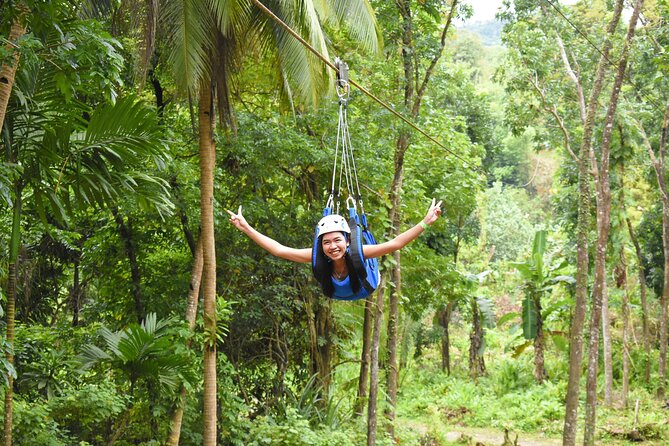 Mainland ZipLine Experience in Boracay - Soaring above treetops and green hills