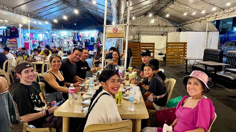 Makati Street food walking tour with Dinner - Ending above Makati at a rooftop bar