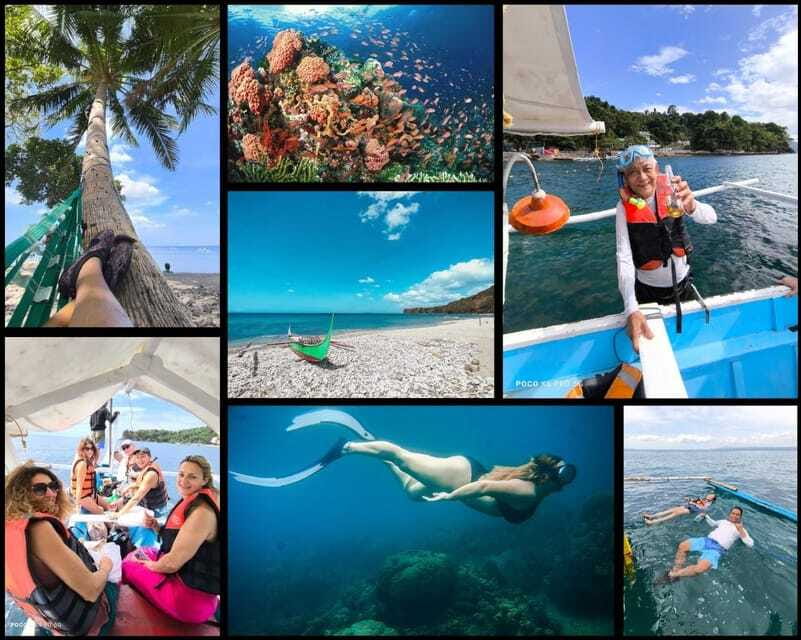 Manila: Beach Snorkel and Island Hopping - Island stops around Sombrero, Sepoc, and Maricaban
