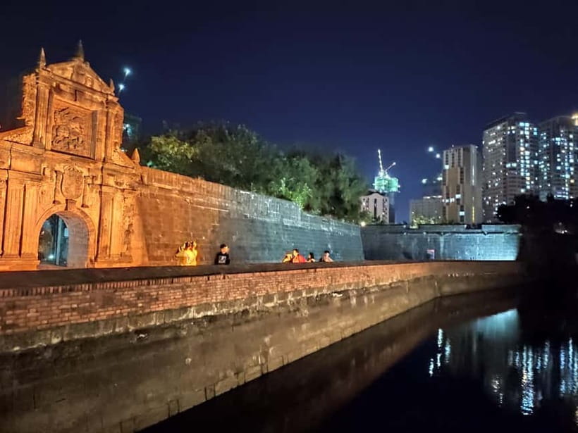 Manila: Enchanting Night Tour of Manila's Historic Landmarks - Casa Manila and San Agustin Church grounds