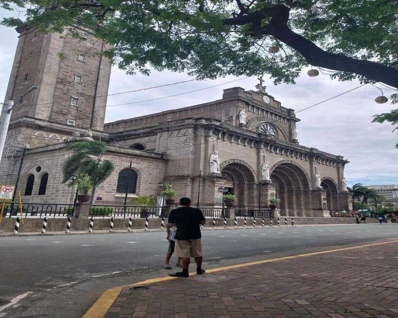 Manila: Intramuros Heritage Tour - Manila Cathedral, a short stop with a grand facade