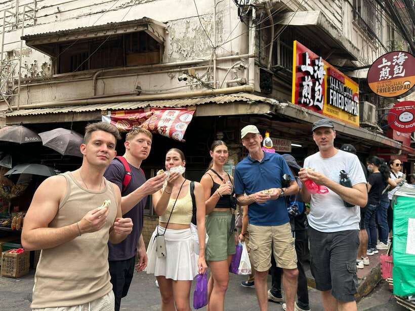 Manila Street Food and Drinks with Tuktuk Experience - Walking through Manila’s everyday food streets