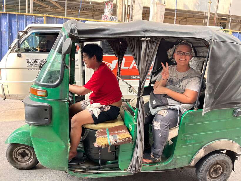 Manila Tuk-Tuk Adventure Hop-in and Hop-Off - The walking tour adds what the tuk-tuk cannot