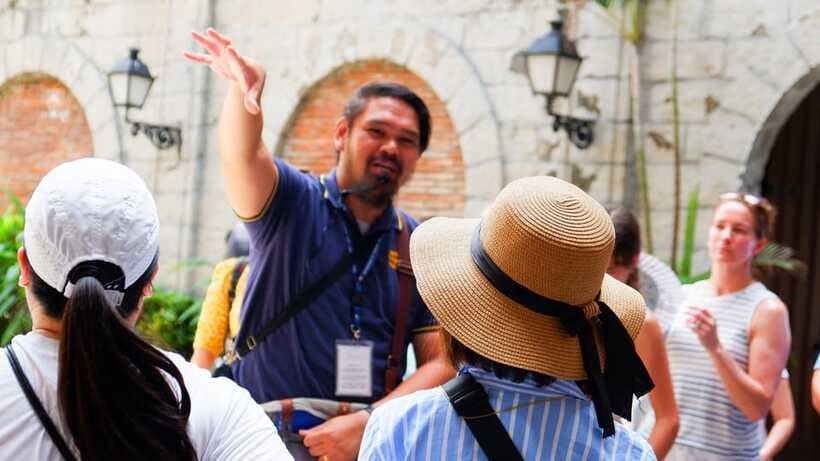 Manila: Walled City Intramuros Walking Tour - The kalesa or tranvia breaks up the walking