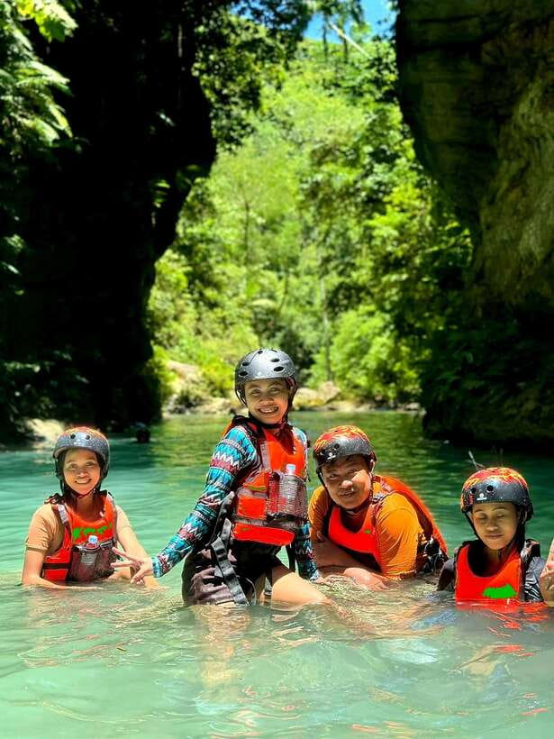 Moalboal: Sardine Run Snorkeling & Kawasan Canyoneering - Safety, fitness, and weather concerns