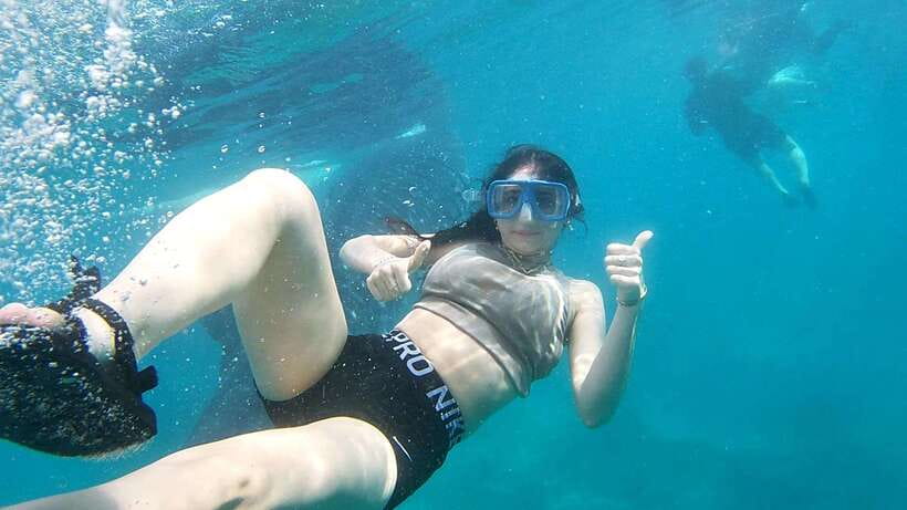 Oslob: Whaleshark Swimming, Tumalog Falls & Sumilon Island - Whale shark viewing near sunrise