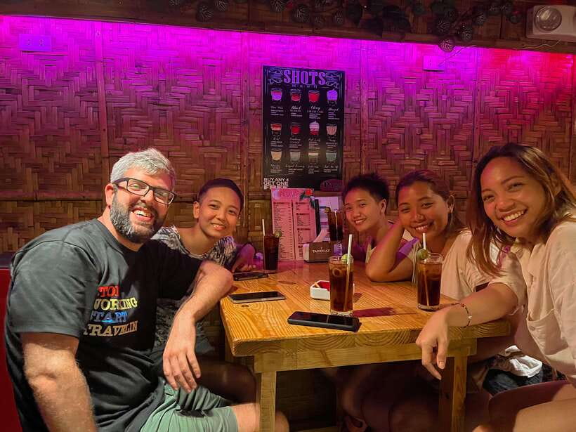 Panglao Bohol Island: Alona Beach Pub Crawl with Drinks - Around 11:30 p.m., the final bar