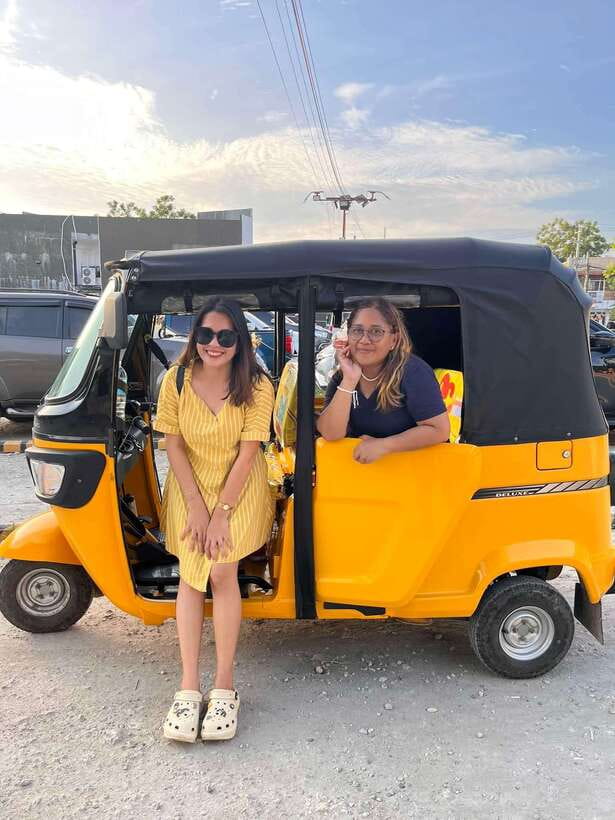 Panglao Land Tour by TukTuk - Riding a TukTuk between Panglao’s sights