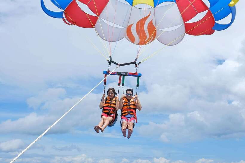Panglao: Solo or Tandem Parasailing Experience near Alona - Is $55 per person a fair price?