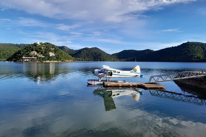 Port Barton Island Hopping - Seaplane Transfer FR Puerto Princesa - Bigaho Falls ends the day with a short walk