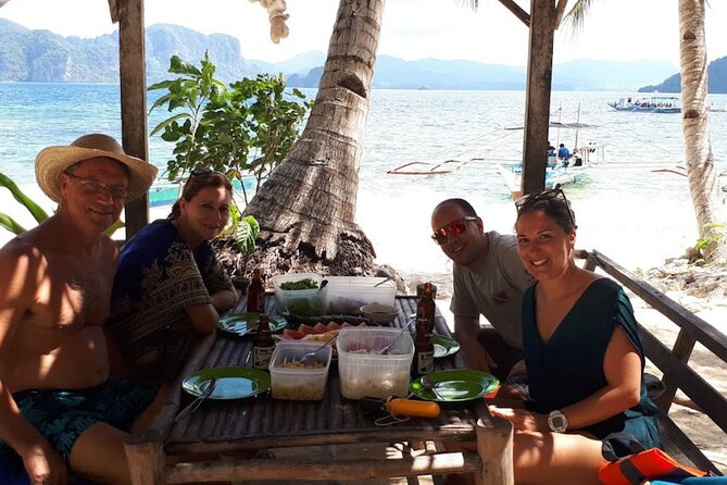 Private El Nido Islands And Cave Tour - Papaya Island closes the day gently