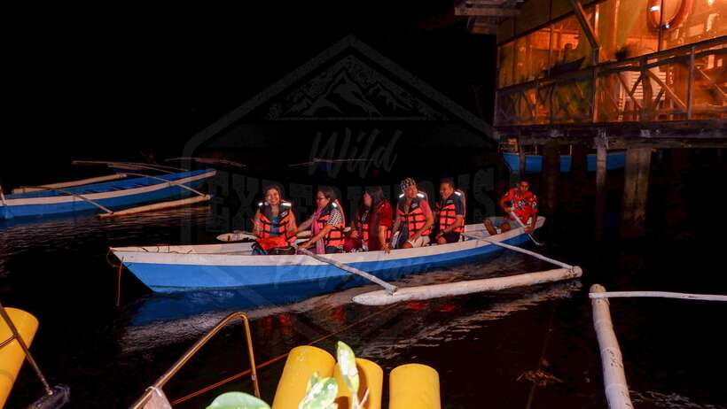 Puerto Princesa: Firefly Watching Paddle Boat Tour & Dinner - Baywalk and the 7:00 pm boat transfer