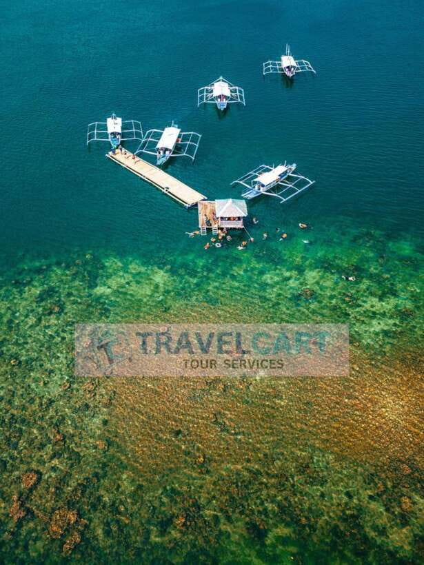 Puerto Princesa Honda Bay Island Hopping - Luli Island and its shifting sandbars