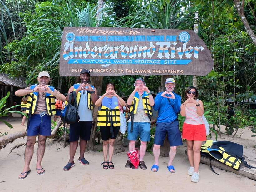 PUERTO PRINCESA: PVT Underground River + Sidetrip + Lunch - Reaching Sabang Wharf by pump-boat