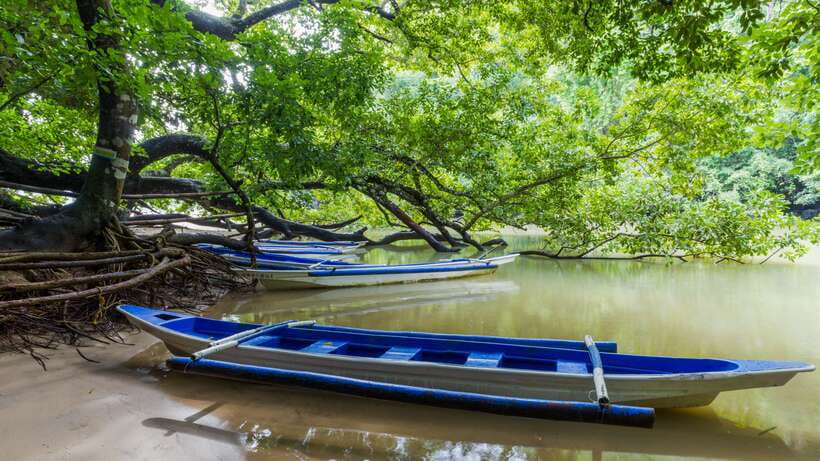 Puerto Princesa Underground River Tour in Palawan - Crossing from Sabang Wharf to the national park