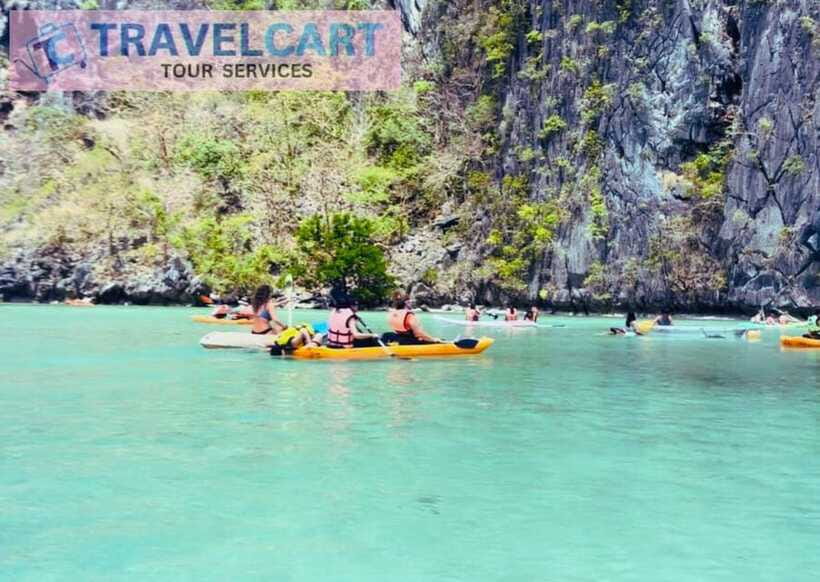 Shared El Nido Tour D - Paradise Beach: time for swimming and photos
