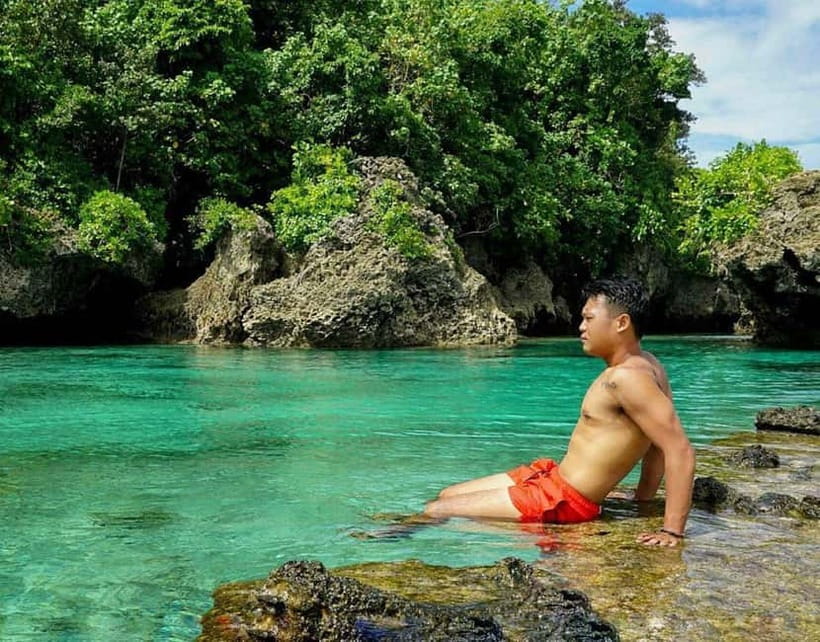 Siargao:Lagoon,Cave Rock Pool, w/Lunch & Transfer - Secret Beach for a quieter finish