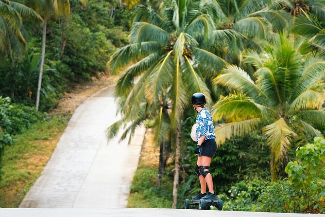 Siargao - Morning 2 Hours Guided Electric Skate Experience - The beach swim and included drink