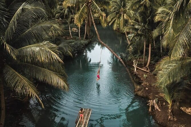 Siargao Private Inland Tour with Sugba Lagoon and Lunch - Magpupungko Rock Pools and the pull of the tide