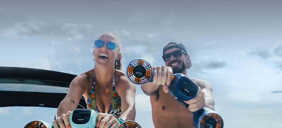 Siargao Seascooter: Experience Flying Underwater - Flying over Siargao’s coral garden