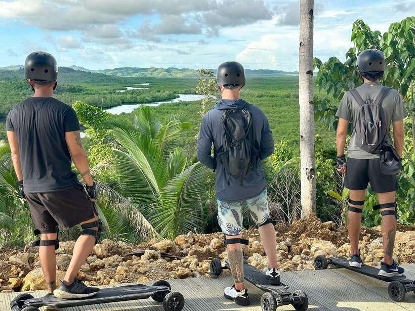 Siargao : Sunset 2 Hours Guided Electric Skate Experience - Coastal roads and the first 50 minutes
